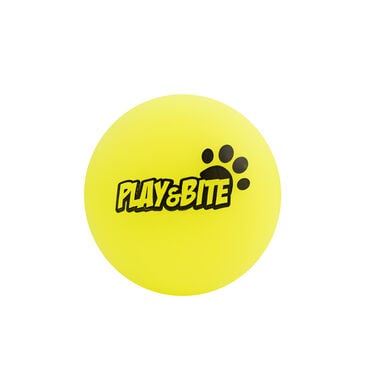 Play&Bite Pelota Amarilla que brilla en la oscuridad para perros