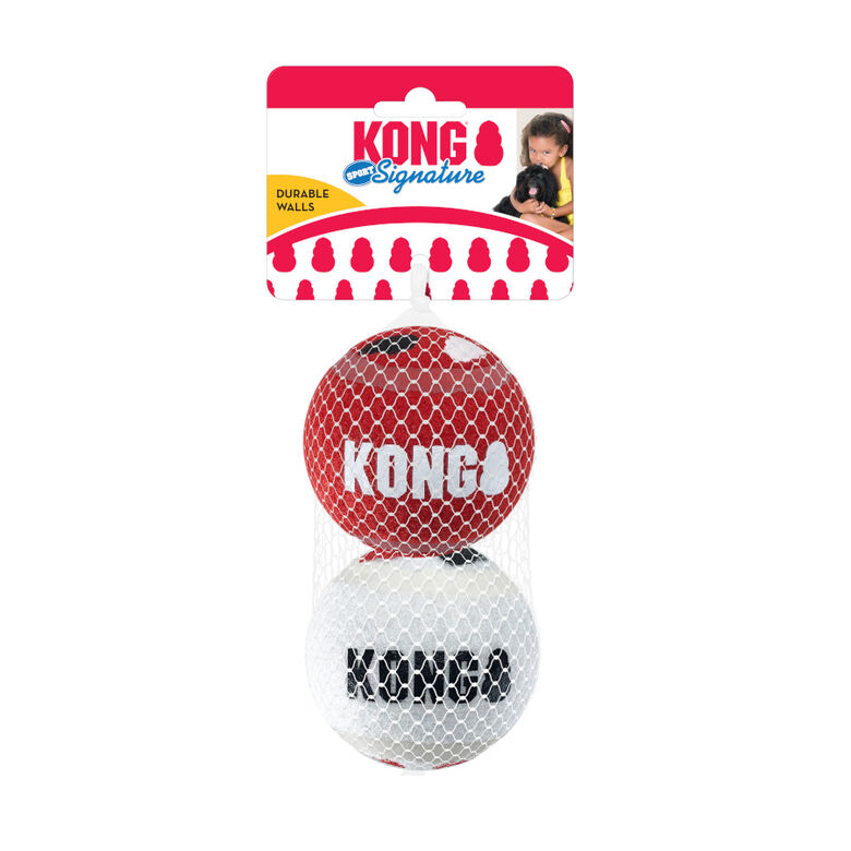 Kong Signature Sport 2-PK Pelotas de tenis para perros thumbnail