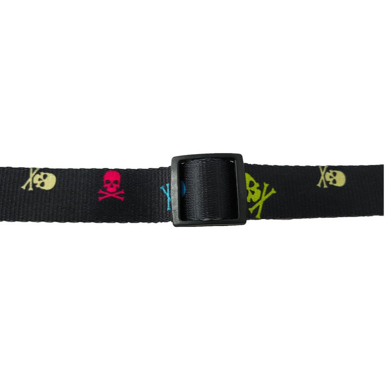 Gotoo Collar estampado calavera negro para perros thumbnail