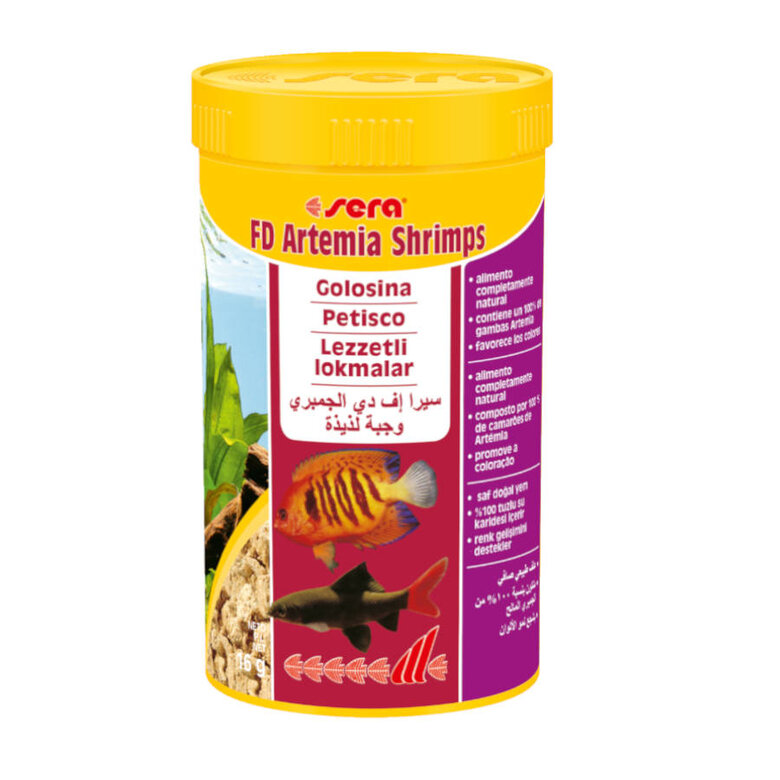 Sera FD Artemia Shrimps alimento para peces, , large image number null