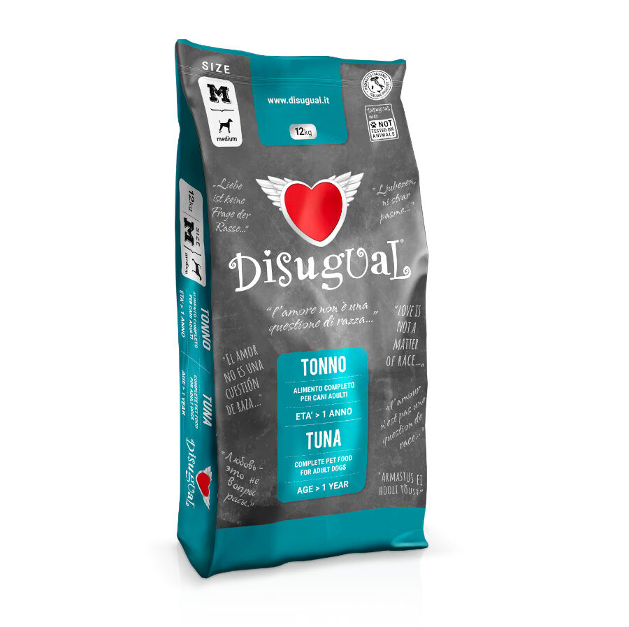 Disugual Medium Adult Atún pienso para perros