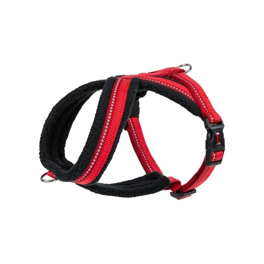 Halti arn&eacute;s acolchado de nylon rojo para perros, , large Imagen numero 1