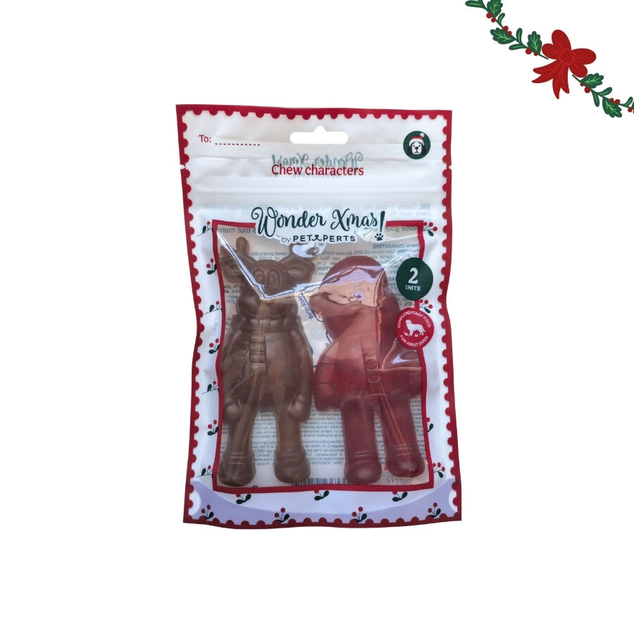 1 pack x 2 uds. Wonder Christmas Figuras Masticables Snacks para perros, , large Imagen numero 5