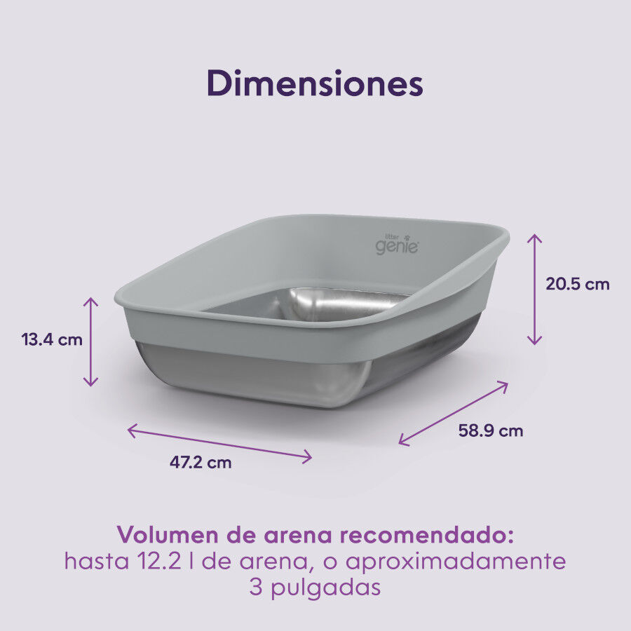 Litter Genie Bandeja Sanitaria LitterLocker Platinum para gatos, , large Imagen numero 2