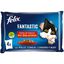 4 sobres x 85 g Felix Fantastic Carne en Gelatina sobre para gatos, , large indicador imagen numero 1