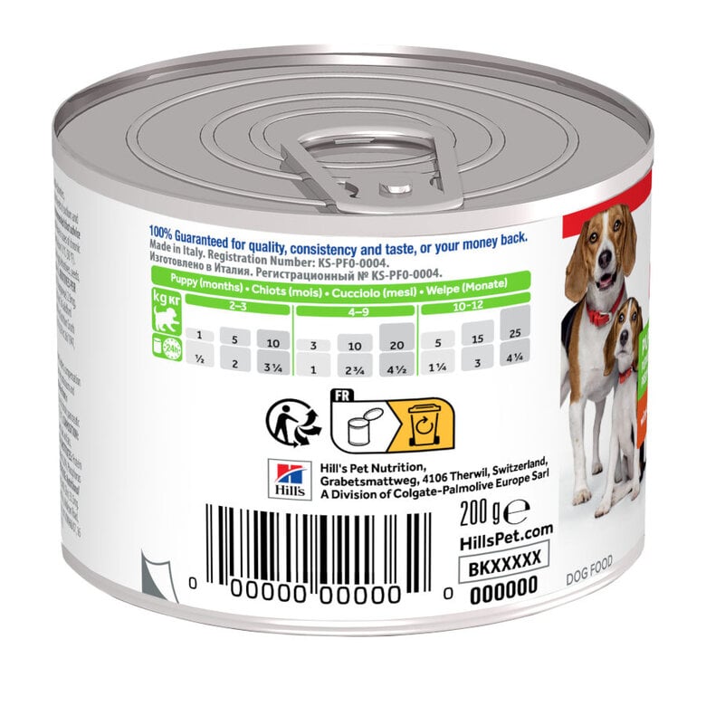 200 g Hill's Science Plan Puppy&Mother Mousse de Pollo lata para perros,  Imagen numero 3 200 g Hill's Science Plan Puppy&Mother Mousse de Pollo lata para perros, , large Imagen numero 3