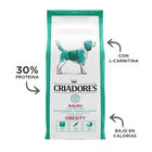 Criadores Adulto Obesity pienso para perros, , large image number null