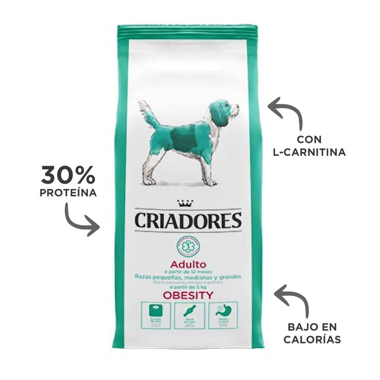 Criadores Dietetic Adulto Obesity pienso para perros thumbnail