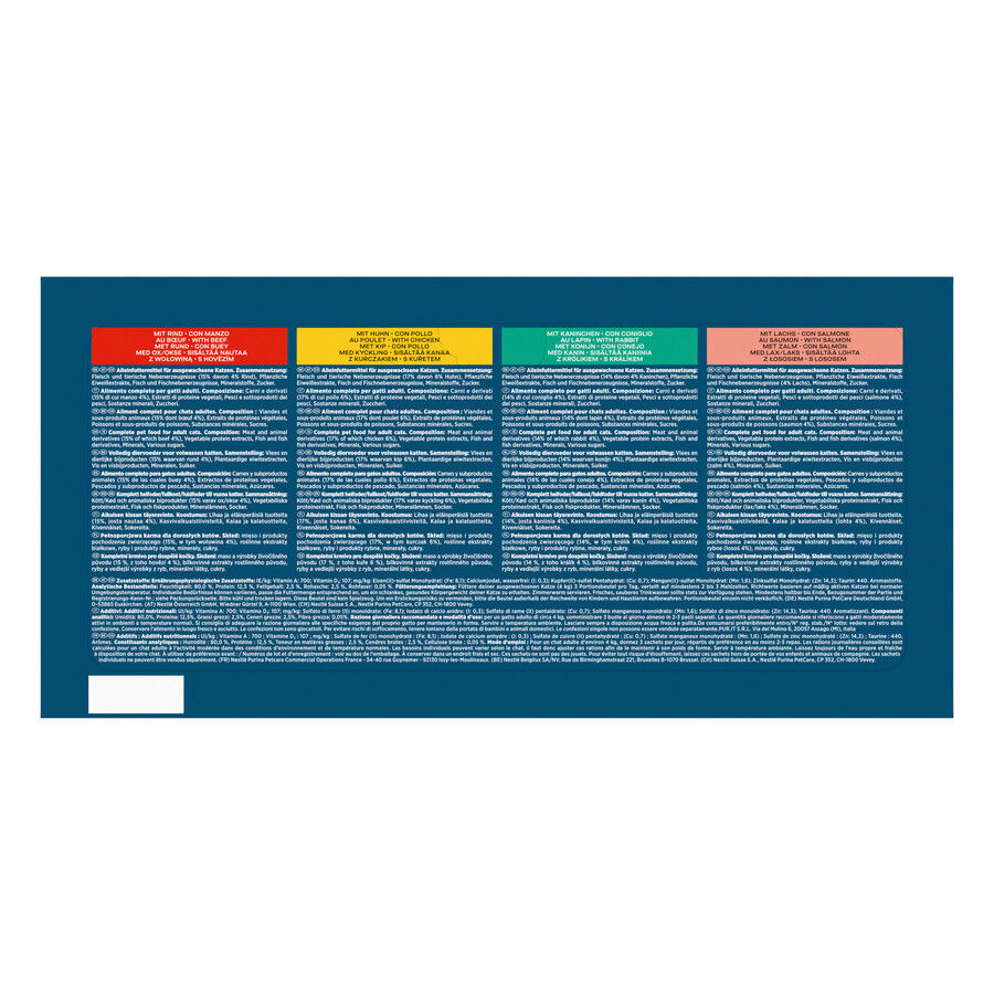 60 uds. de 85 g Gourmet Perle Finas L&aacute;minas en salsa sobres para gatos, , large Imagen numero 4