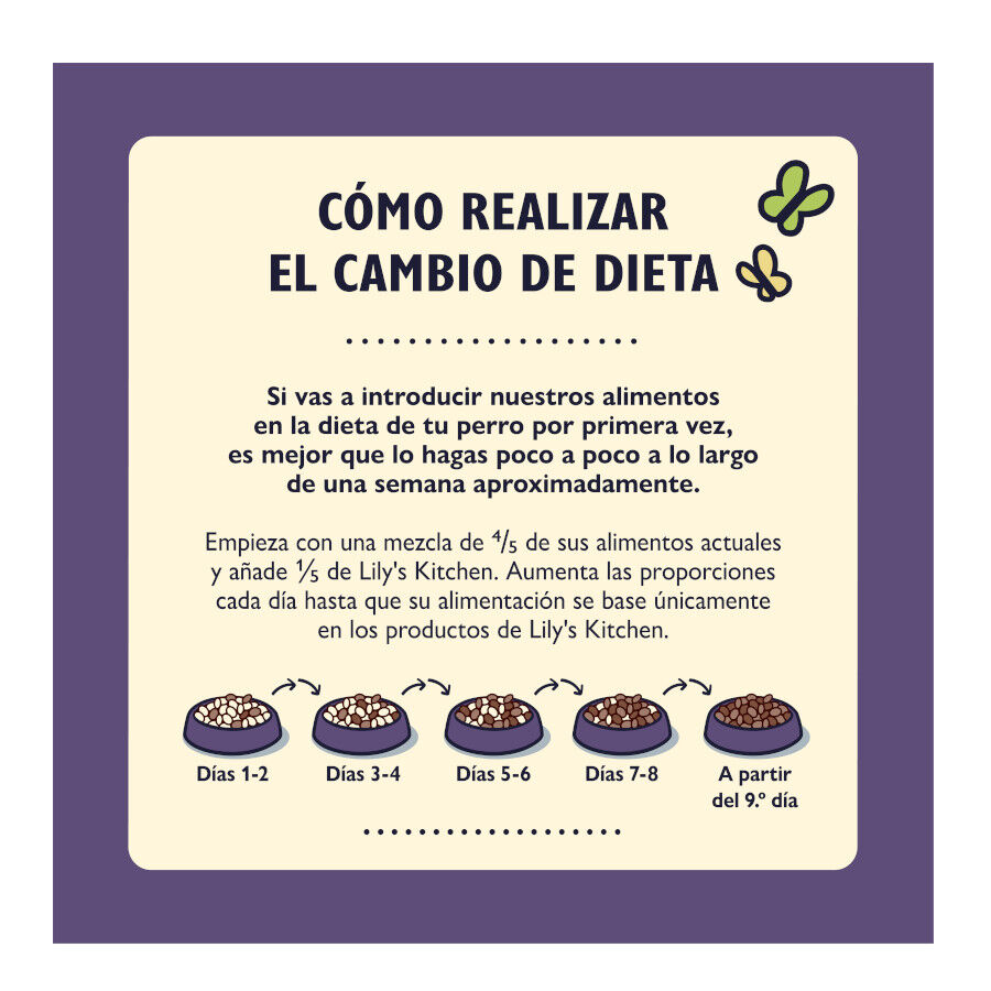 Lily&#039;s Kitchen Adult +8 Pavo y Trucha pienso para perros thumbnail