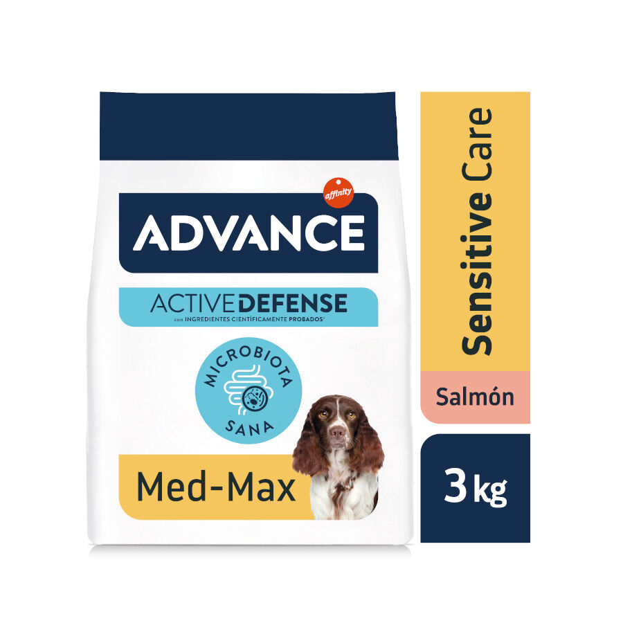 Advance Active Defense Medium Maxi Sensitive Salmón y Arroz pienso para perros thumbnail