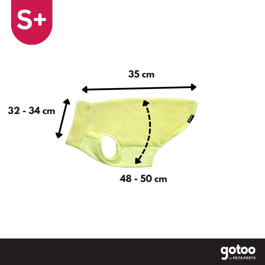 Gotoo Jersey Polar Verde Lima para perros, , large Imagen numero 4