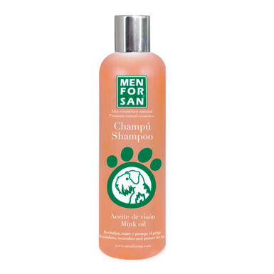Menforsan Champú con Aceite de Visón para perros