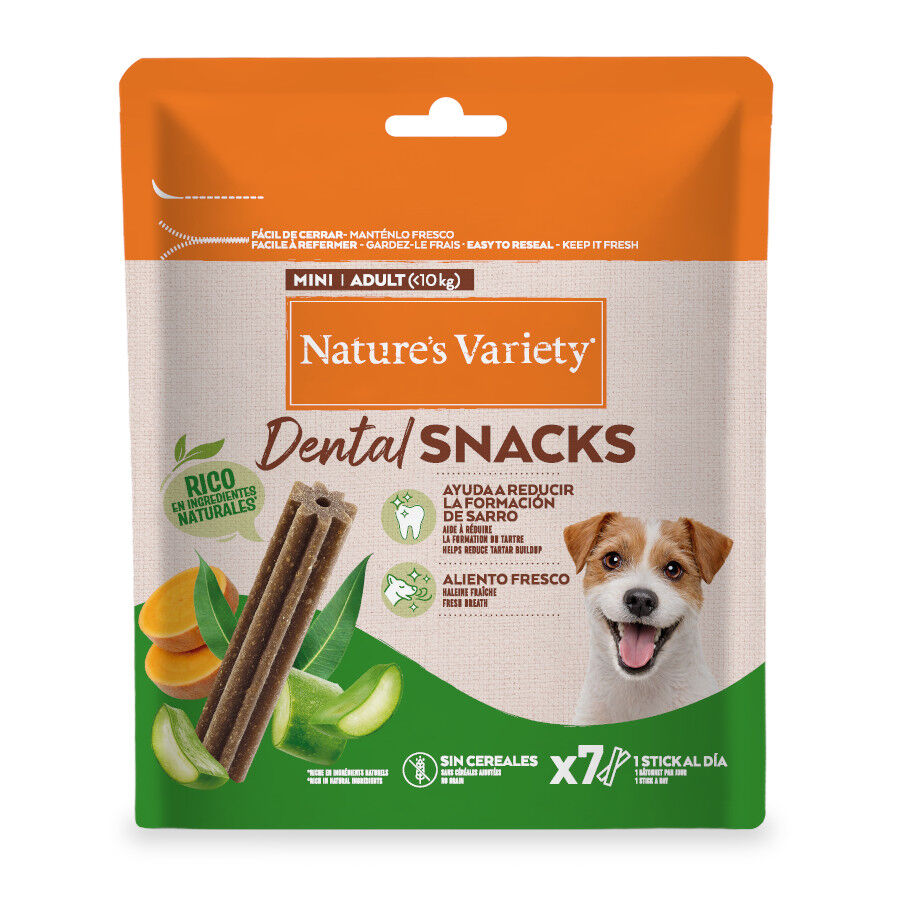 7 barritas Nature's Variety Mini Adult Dental Snacks para perros, , large Imagen numero 1