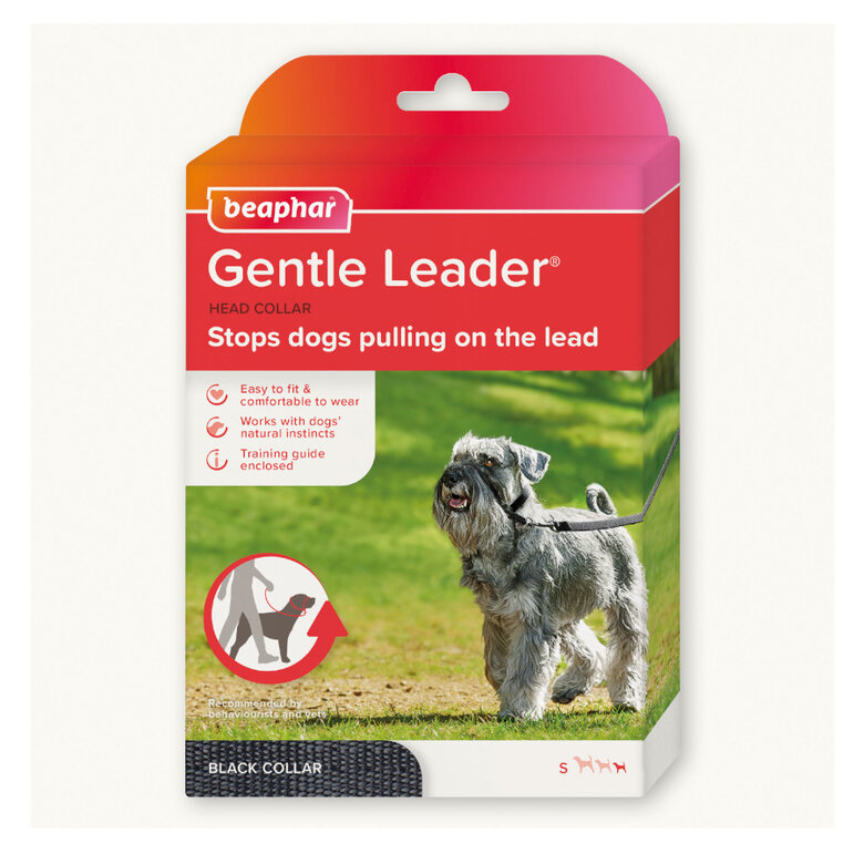 Beaphar Gentle Leader Collar de adiestramiento Negro para perros, , large image number null