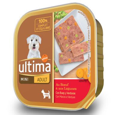 Afinitty Ultima Adult Mini Buey tarrina para perros
