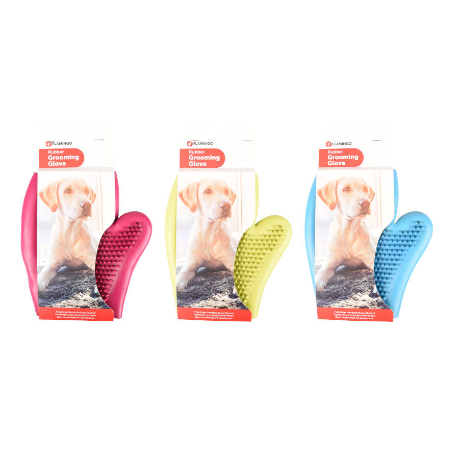 Flamingo Guante Goma de Masaje para gatos, , large Imagen numero 2