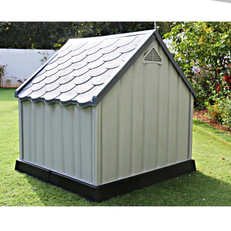 TK-Pet Caseta de Plástico 60% reciclado ECO para perros,  Imagen numero 2 TK-Pet Caseta de Plástico 60% reciclado ECO para perros, , large Imagen numero 2