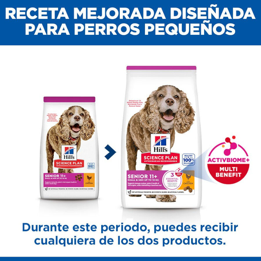 Hill&#039;s Science Plan Senior Small &amp; Mini Pienso para perros seniors de razas pequeñas y mini thumbnail