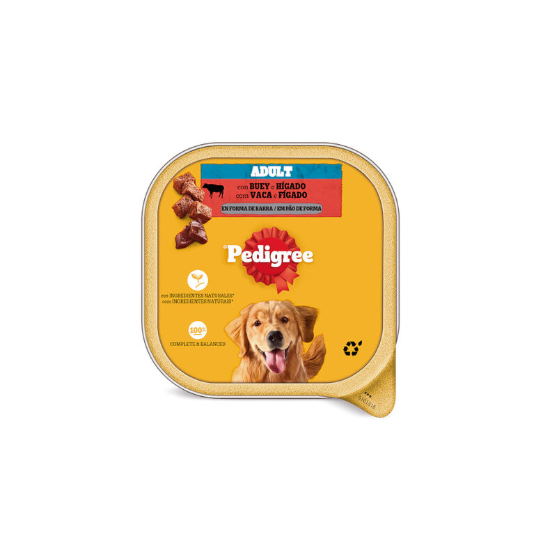 300 g Pedigree Buey e Higado Tarrina en Paté para Perros,  Imagen numero 1 300 g Pedigree Buey e Higado Tarrina en Paté para Perros, , large Imagen numero 1