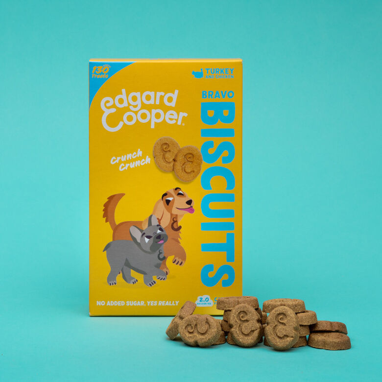 Edgard &amp; Cooper Galletas de Pavo snack para perros thumbnail