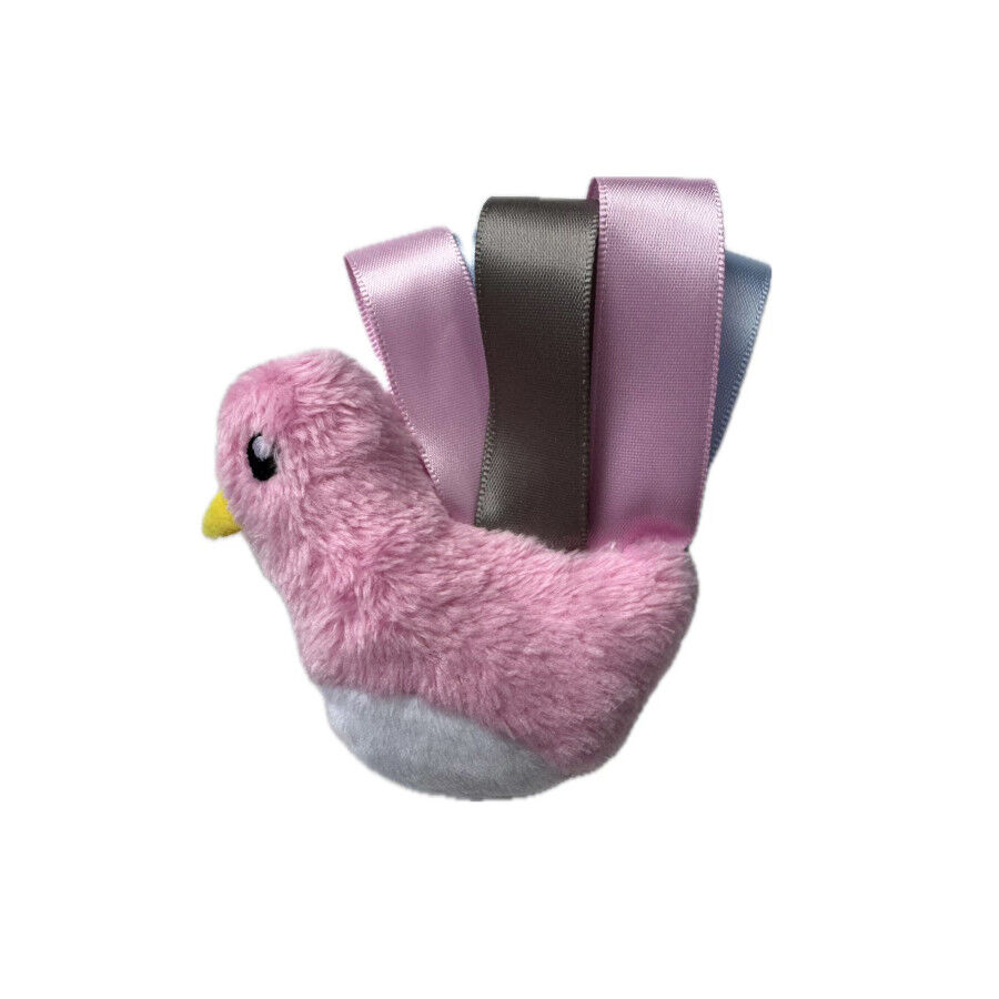 Tootoy! Peluche con Catnip P&aacute;jaro con Lazos para gatitos, , large Imagen numero 2