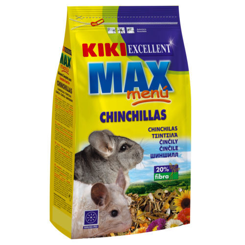 Kiki Max Men&uacute; alimento para chinchillas Imagen numero 1