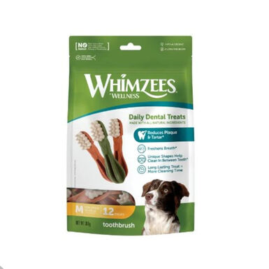 Whimzees Snacks Dentales para perros de razas medianas