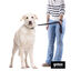 Gotoo Correa doble de nylon negra para perros, , large indicador imagen numero 5