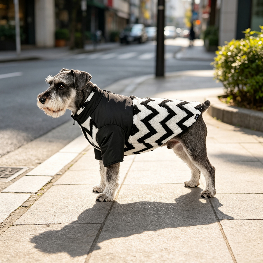 Gotoo Chaqueta Estampado ZigZag para perros, , large Imagen numero 1