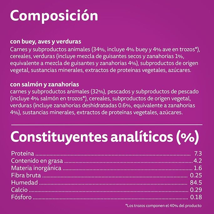 4 sobres x 85 g Whiskas Tasty Mix Selecci&oacute;n del Chef Salsa en Bolsita para gatos, , large Imagen numero 3