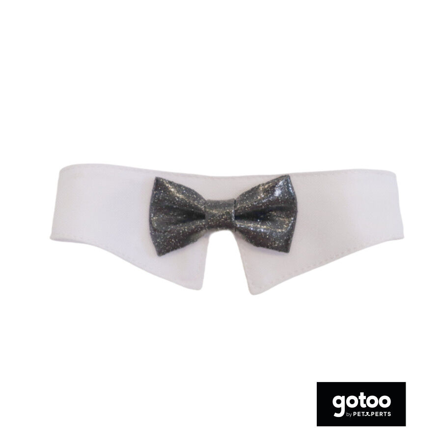 Gotoo Pajarita negra para gatos , , large Imagen numero 2