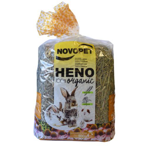 Novopet heno para conejos con zanahoria Imagen numero 1
