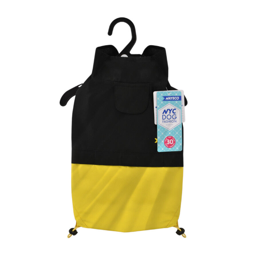 Nayeco X-TRM Chubasquero Negro y Amarillo para perros thumbnail