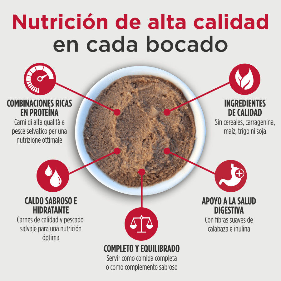 340 g Nulo Ternera con Salm&oacute;n Pat&eacute; en Lata para perros, , large Imagen numero 4