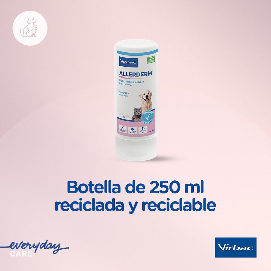 Virbac Allerderm Champú Piel Normal para perros y gatos thumbnail