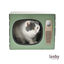 Leeby Tommy TV cama nido rascador de cartón para gatos, , large indicador imagen numero 2