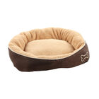Flamingo Chips Rectángulo Beige cama cuna para perros, , large image number null