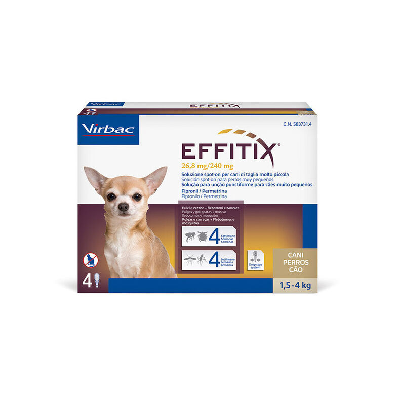 Effitix Antiparasitario en Pipetas para perros thumbnail