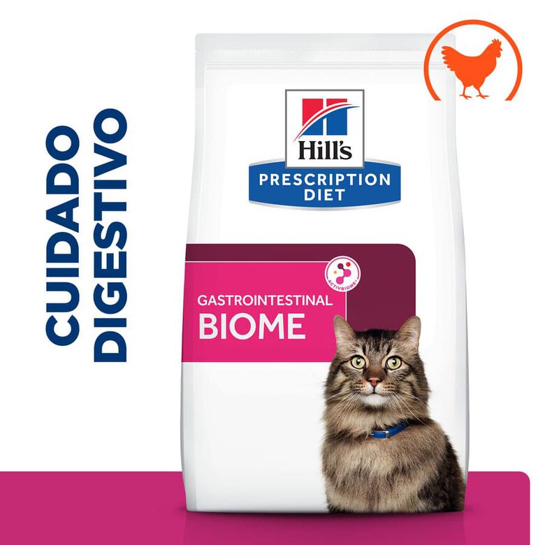 Hill&#039;s Prescription Diet Gastrointestinal Biome Pollo pienso para gatos thumbnail