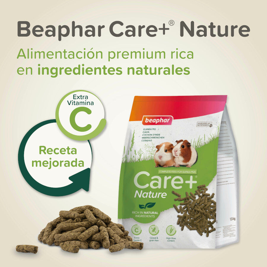 Beaphar Care+ Nature pienso para cobayas, , large Imagen numero 6