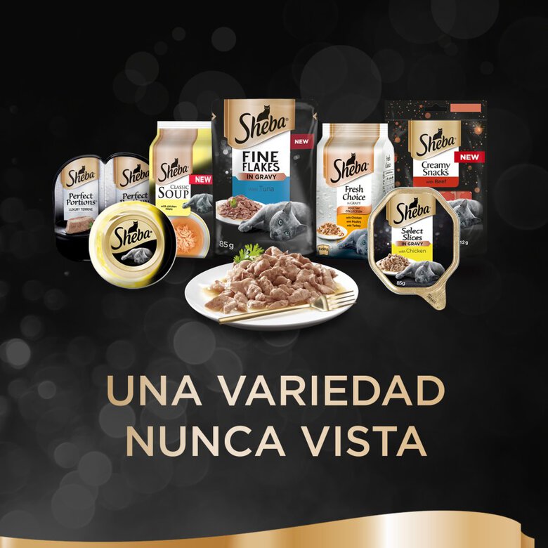 Sheba Selezione Pescados Salsa en Bolsita para Gatos - Multipack, , large image number null