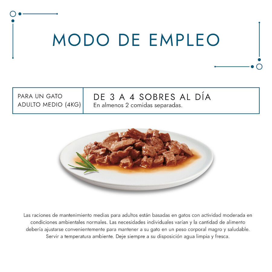 Gourmet Perle Filetes de Carne en salsa sobre para gatos thumbnail