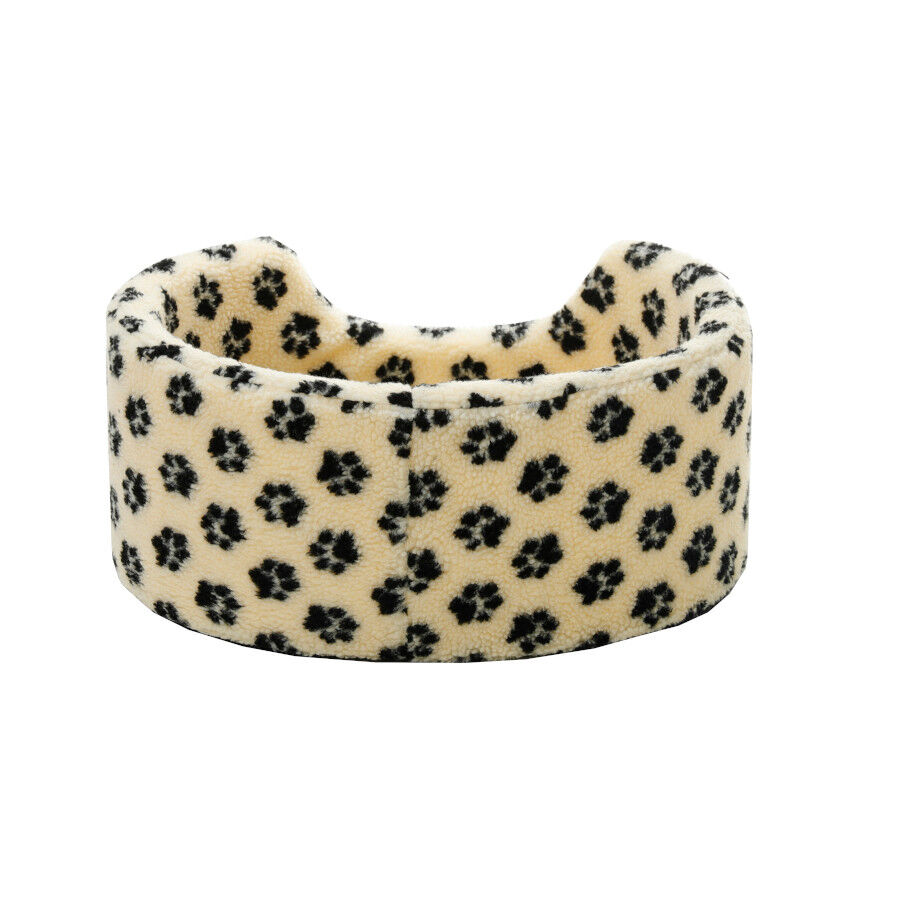 Leeby Sof&aacute; Bed Paw Print Beige para perros, , large Imagen numero 3