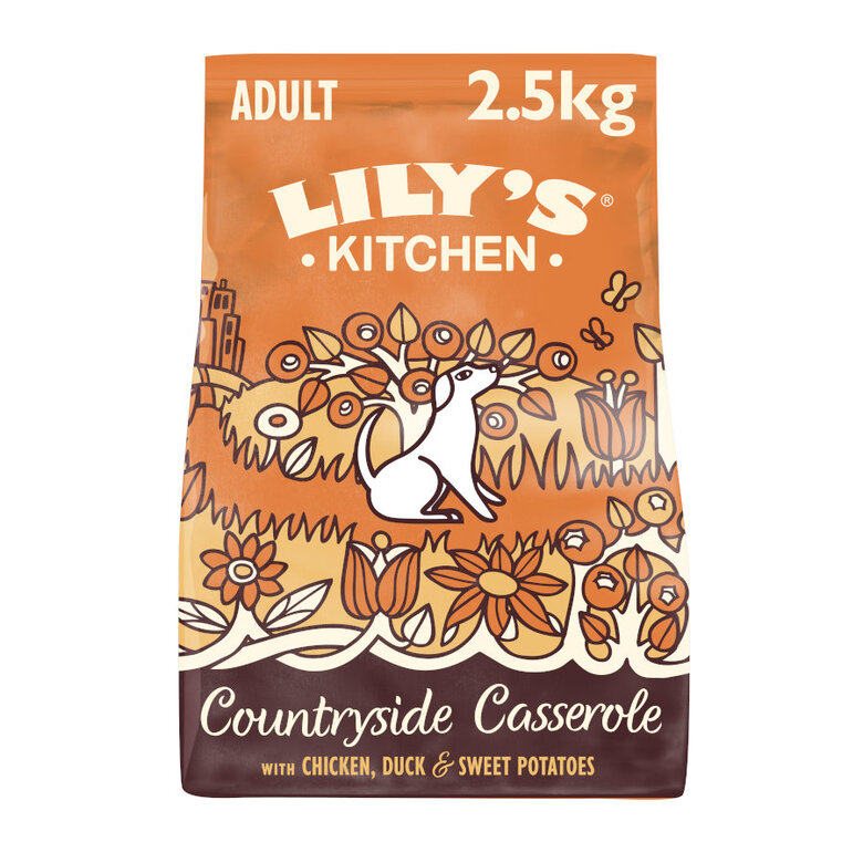 2.5 kg Lily's Kitchen Adult Pollo y Pato pienso para perros,  Imagen numero 1 2.5 kg Lily's Kitchen Adult Pollo y Pato pienso para perros, , large Imagen numero 1