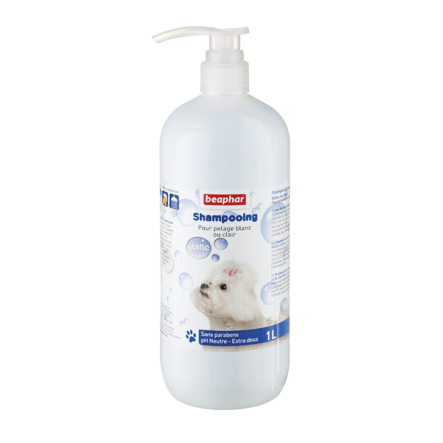 Beaphar Champ&uacute; para Pelo Blanco para perros, , large Imagen numero 1