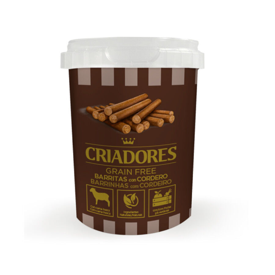 300 g Criadores Barritas Grain Free Cordero para perros, , large Imagen numero 1