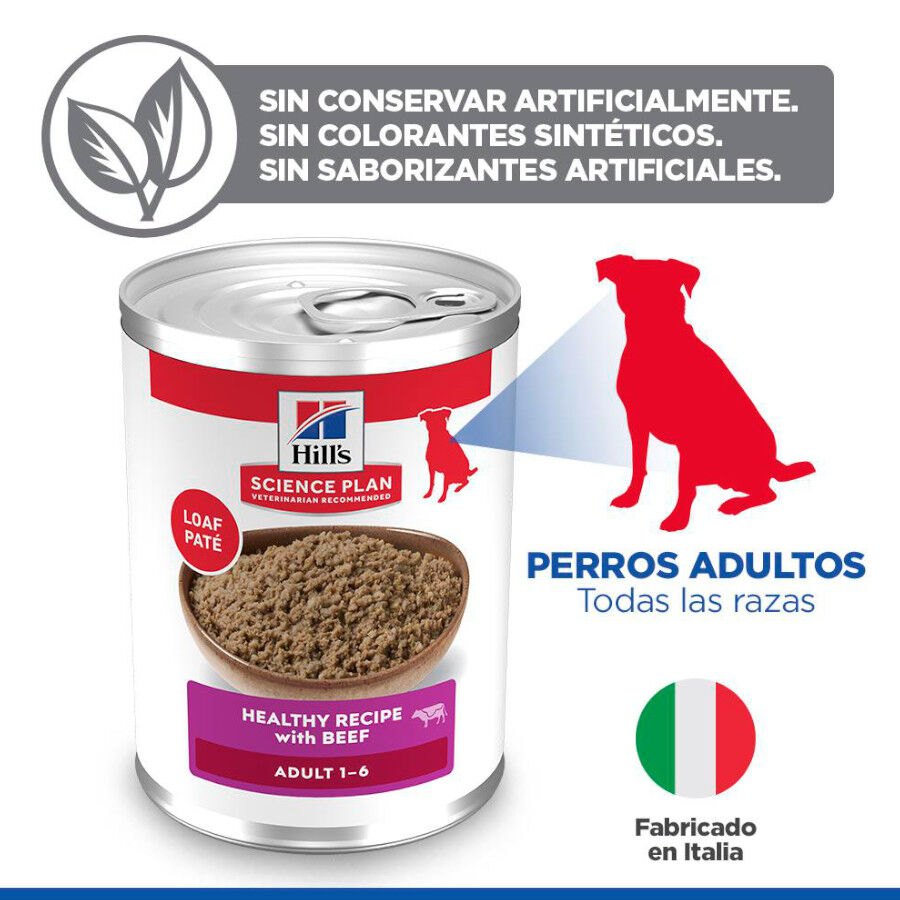 370 g Hill's Science Plan Adult ternera lata para perros, , large Imagen numero 6