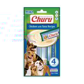 Churu Snack Cremoso Receta de Pollo con At&uacute;n para perros