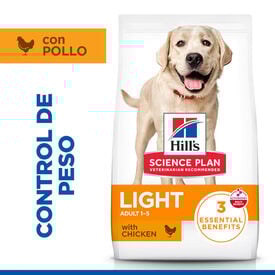 Hill's Science Plan Light Adult Pollo pienso para perros